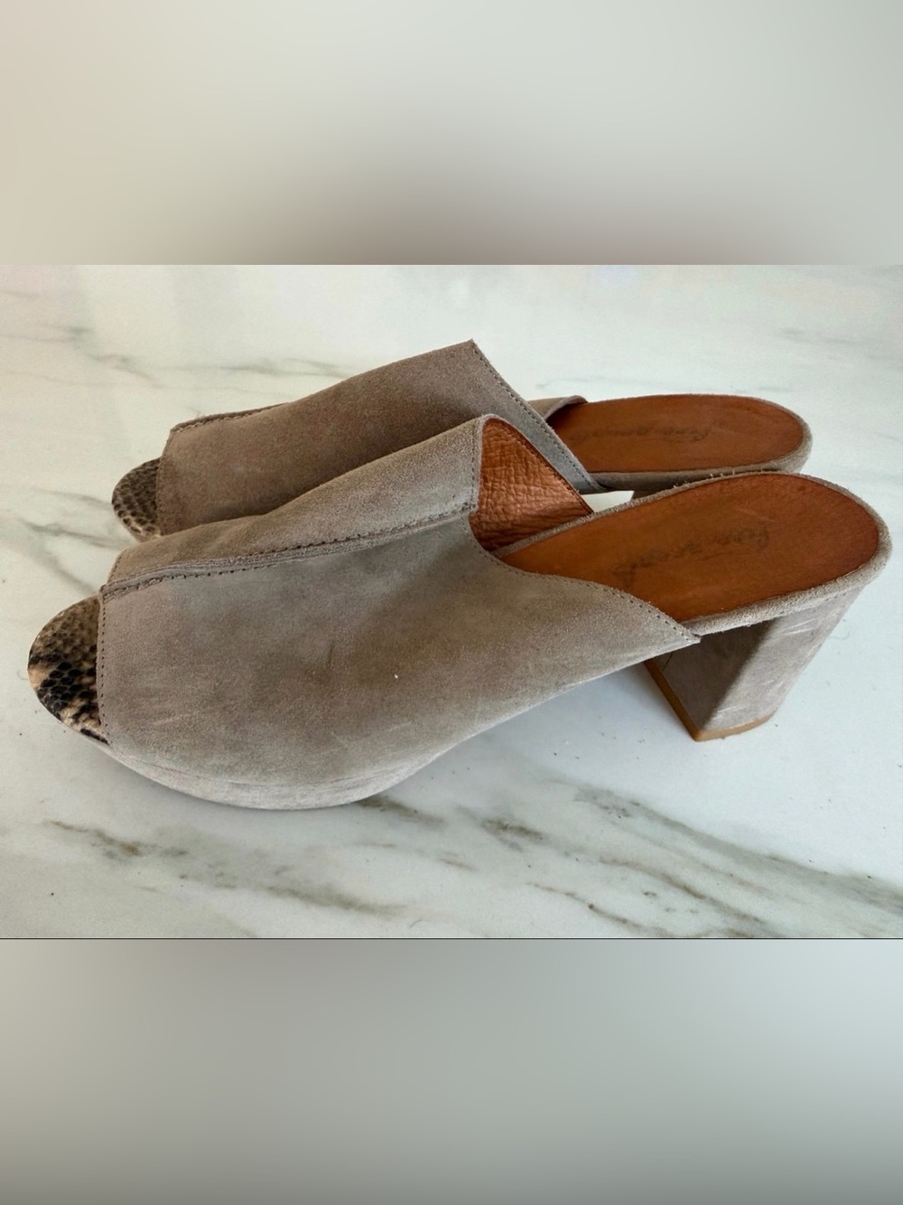 Free People mule heels